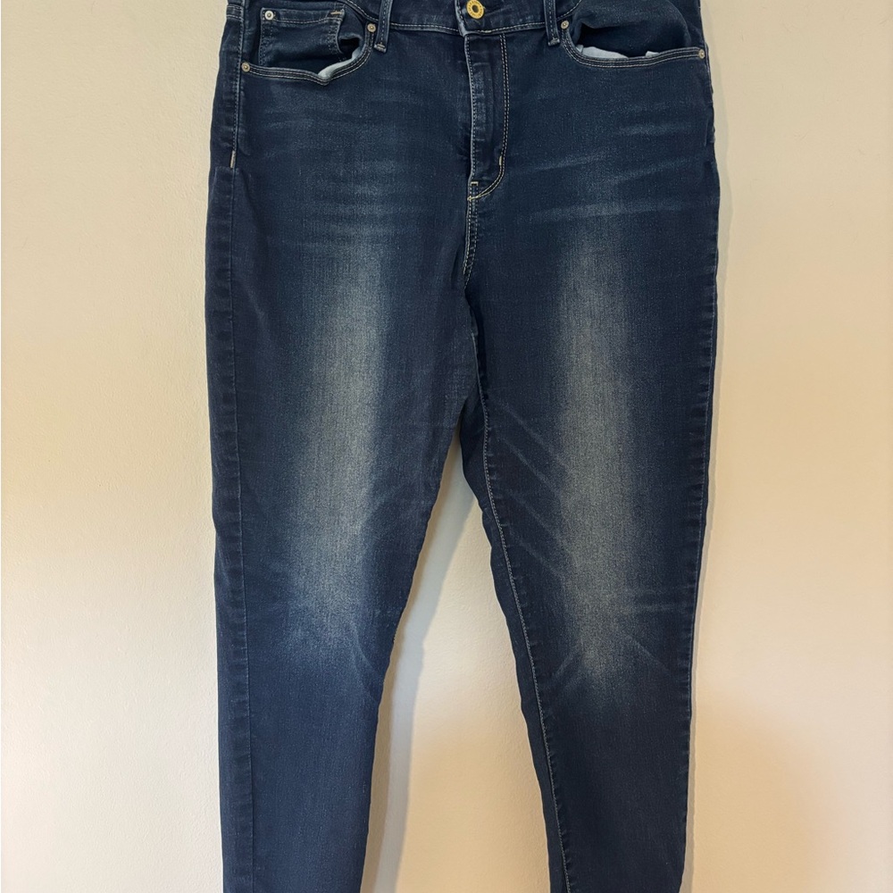 Signature by Levi Strauss Dark Blue Women's Skinny Jeans